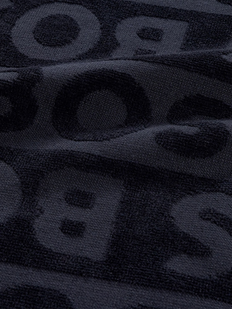 BOSS Home Black Font Beach Towel - Image 4 of 4 BOSS Home Black Font Beach Towel - Image 4 of 4
