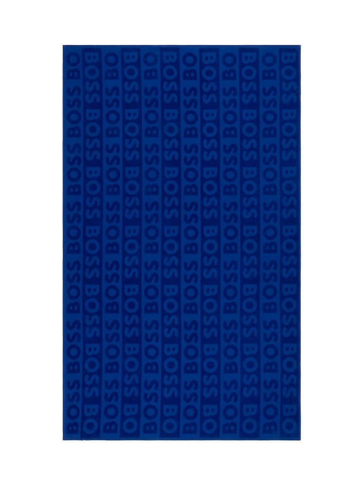BOSS Home Blue Font Beach Towel - Image 2 of 4