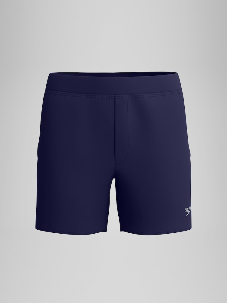 Speedo Blue Mens Lookout Solid 16'' Swim Shorts - Image 6 of 6