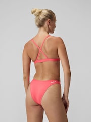 Speedo Orange Womens FLU3NTE Scoop Bikini Bottoms - Image 3 of 6