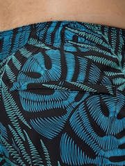 Speedo Black Mens Printed 16'' Redondo Edge Swim Shorts - Image 5 of 6