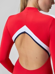 Speedo Womens Long Sleeve Zip Swimsuit - Imagen 5 de 6