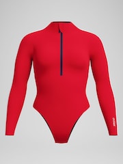 Speedo Womens Long Sleeve Zip Swimsuit - Imagen 6 de 6