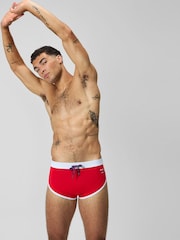 Speedo Red Mens 3.5'' Logo Briefs - Image 2 of 6