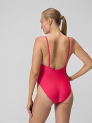 Speedo Pink Womens Adjustable Thinstrap Swimsuit - Image 3 of 6