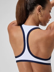 Speedo White Womens Solid Bound Cut Out Swimsuit - Image 5 of 6