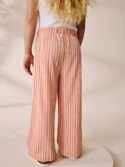 Pink Stripe Wide Leg Trousers (3-16yrs) - Image 2 of 5