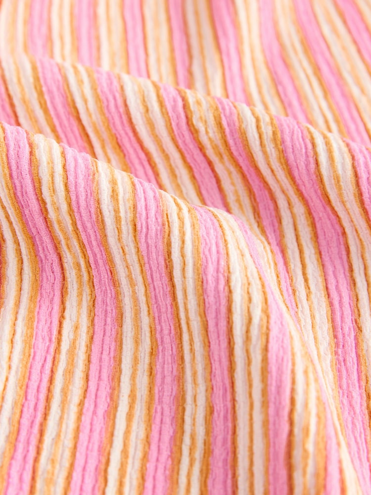 Pink Stripe Wide Leg Trousers (3-16yrs) - Image 9 of 9 Pink Stripe Wide Leg Trousers (3-16yrs) - Image 9 of 9