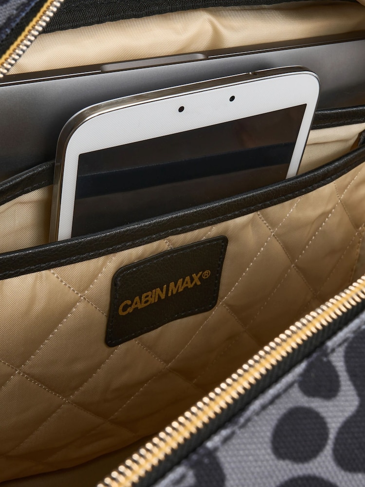 Cabin Max Grey Animal Print 20 Litre Vela Bag - Image 4 of 4