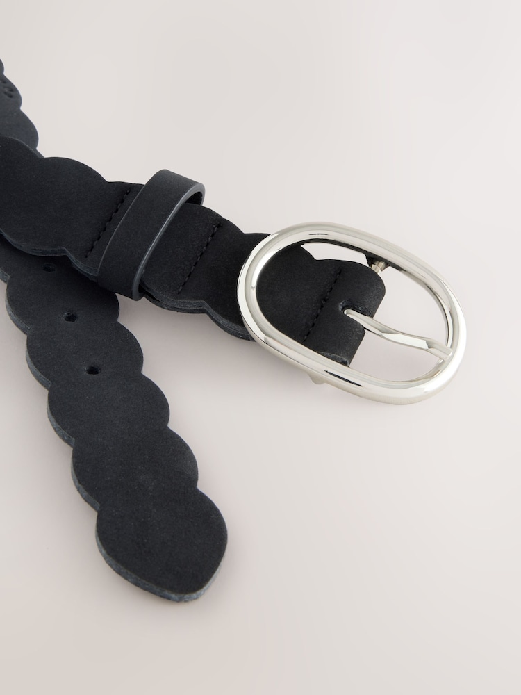 Black/Dark Laser Cut Belt - Image 2 of 3