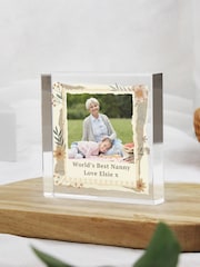 Personalised Photo Upload Crystal Ornament by PMC - Image 1 of 3