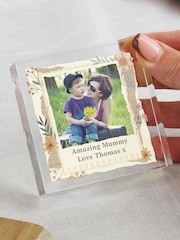 Personalised Photo Upload Crystal Ornament by PMC - Image 2 of 3