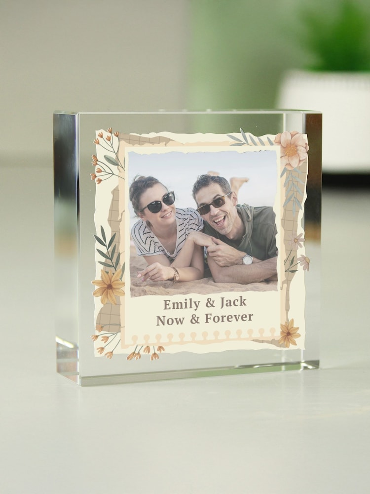 Personalised Photo Upload Crystal Ornament by PMC - Image 3 of 3
