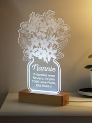 Personalised Flower Vase LED Light by PMC - Image 3 of 4