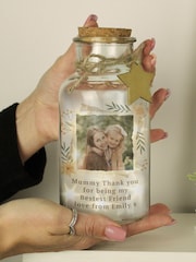 Personalised Photo Upload LED Light Up Jar by PMC - Image 3 of 4