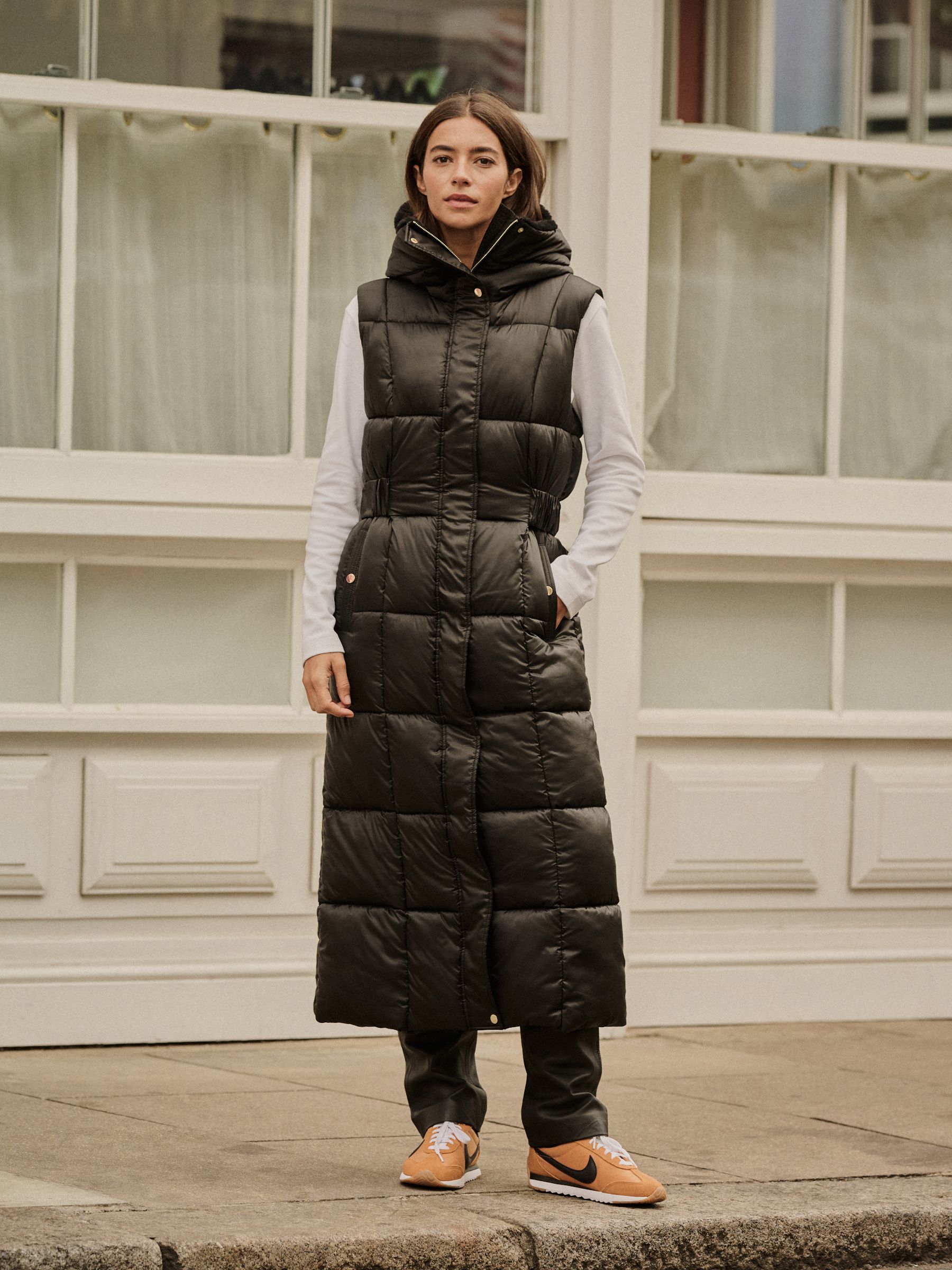 Buy Black Padded Gilet from the Next UK online shop