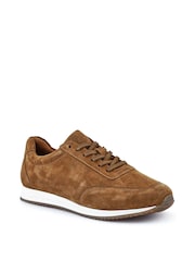 Jones Bootmaker Southend2 Leather Trainers - Image 2 of 5