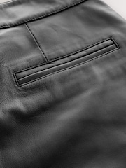 Black N. Premium Real Leather Trousers - Image 2 of 3
