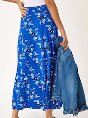 SaiasRoman com floral em diagonal  Print - Imagem 3 de 5