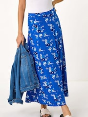 SaiasRoman com floral em diagonal  Print - Imagem 4 de 5