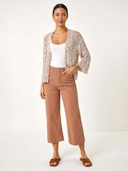 Roman Silver Stitch Detail Knit Cardigan - Image 2 of 5