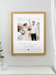 Personalised Photo Upload Framed Print by PMC - Image 1 of 3