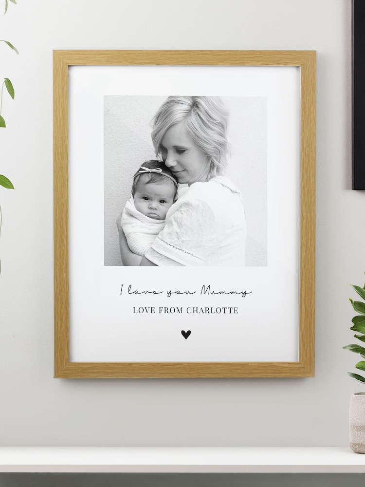 Personalised Photo Upload Framed Print by PMC - Image 2 of 3