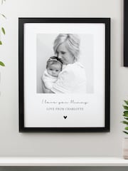 Personalised Photo Upload Framed Print by PMC - Image 1 of 3