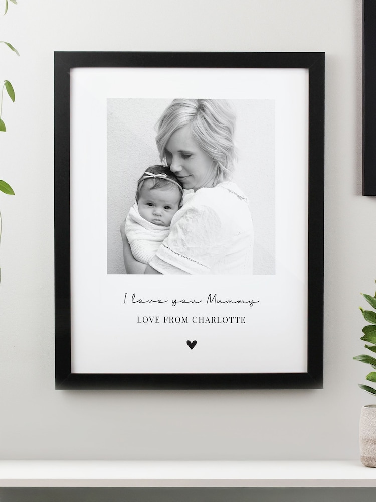 Personalised Photo Upload Framed Print by PMC - Image 1 of 3