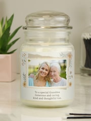 Personalised Photo Upload Large Candle Jar by PMC - Image 3 of 3
