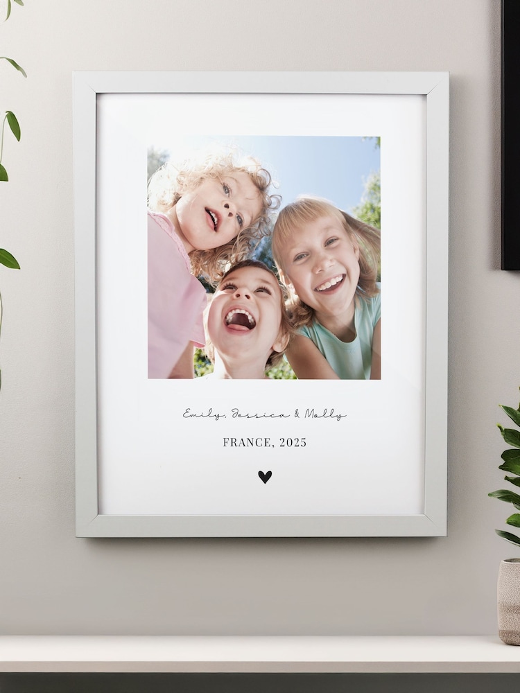 Personalised Photo Upload Framed Print by PMC - Image 3 of 3