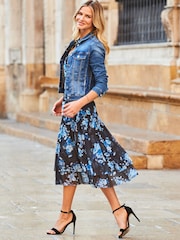 Sosandar Blue Denim Jacket - Image 5 of 5