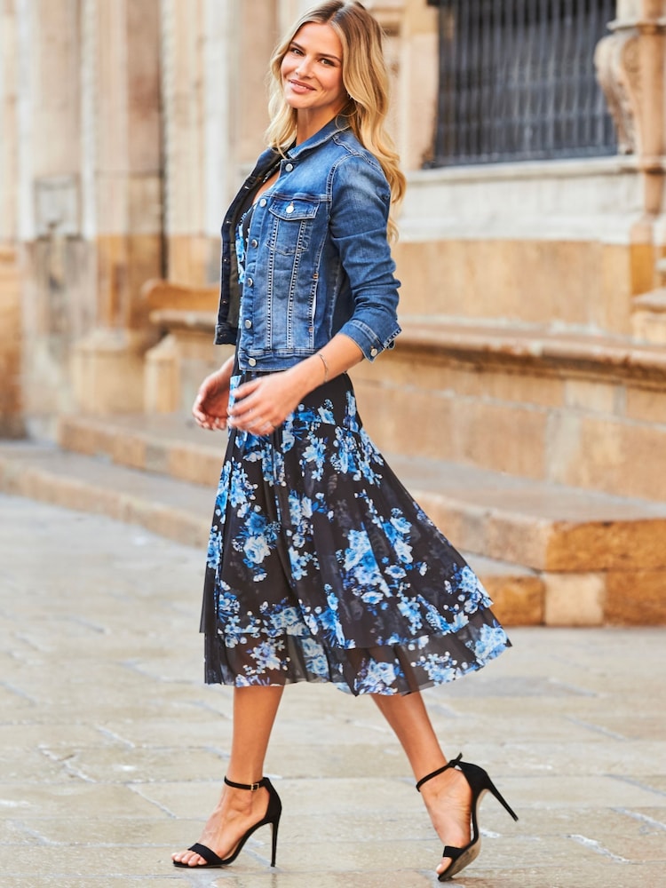 Sosandar Blue Denim Jacket - Image 5 of 5