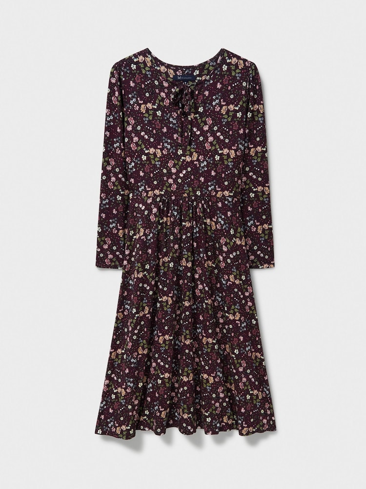 Crew Clothing Rita Polka Dot Tie-Detail Dress - Imagen 5 de 5 Crew Clothing Rita Polka Dot Tie-Detail Dress - Imagen 5 de 5