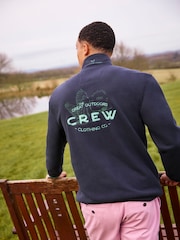 Crew Clothing Blue Duck Graphic Fleece - Image 2 of 7