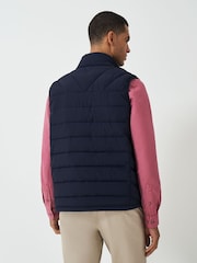 Crew Clothing Blue Bramham Gilet - Image 2 of 6