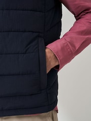 Crew Clothing Blue Bramham Gilet - Image 4 of 6