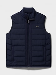 Crew Clothing Blue Bramham Gilet - Image 6 of 6