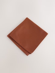 Orange Tie and Pocket Square Set - Image 6 of 7