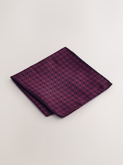 Red/Navy Tie and Pocket Square Set - Image 4 of 4
