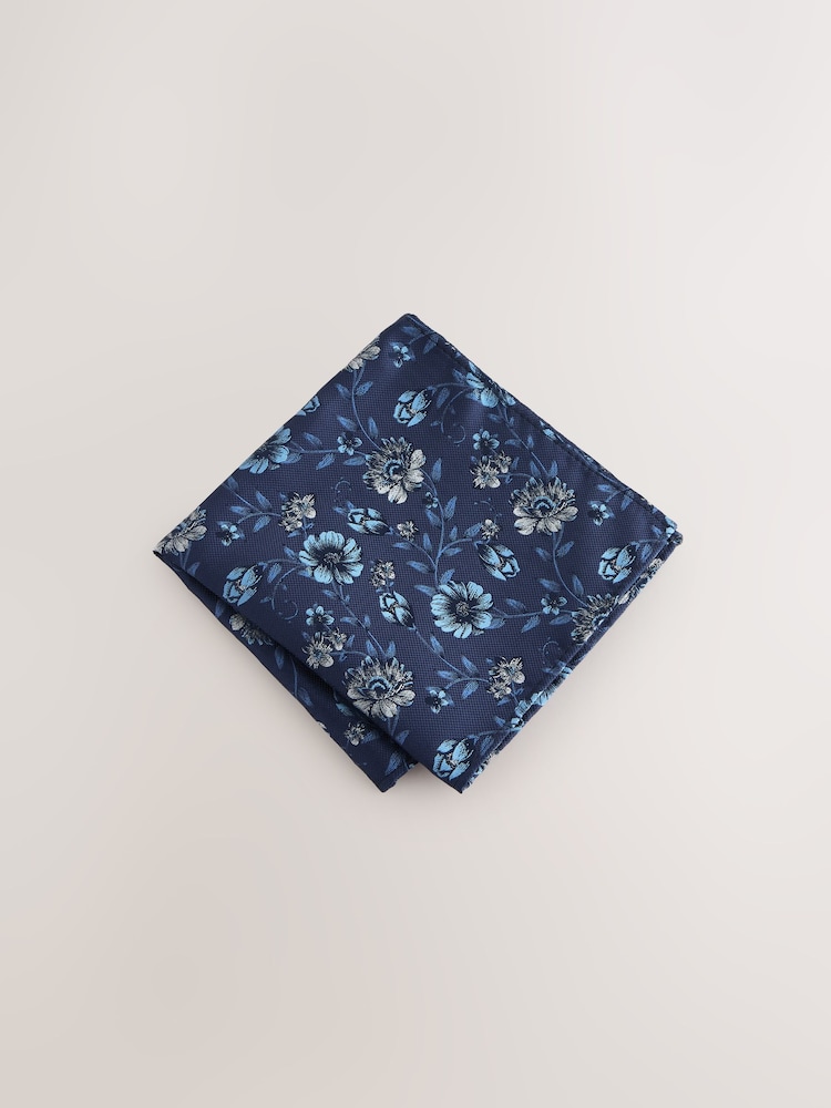 Azul marino - Juego corbata y pañuelo de bolsillo - Imagen 6 de 6 Azul marino - Juego corbata y pañuelo de bolsillo - Imagen 6 de 6