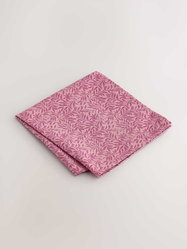 Light Pink Tie and Pocket Square Set - Image 2 of 4
