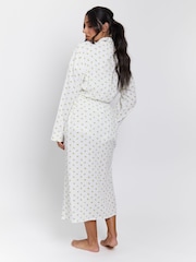 Loungeable Yellow 100% Cotton Waffle Robe - Image 2 of 6