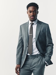 Black Textured Ties And Clips 2 Pack - Image 2 of 6