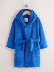 Cobalt Blue Fleece Robe (1.5-16yrs) - Image 1 of 4