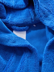 Cobalt Blue Fleece Robe (1.5-16yrs) - Image 3 of 4