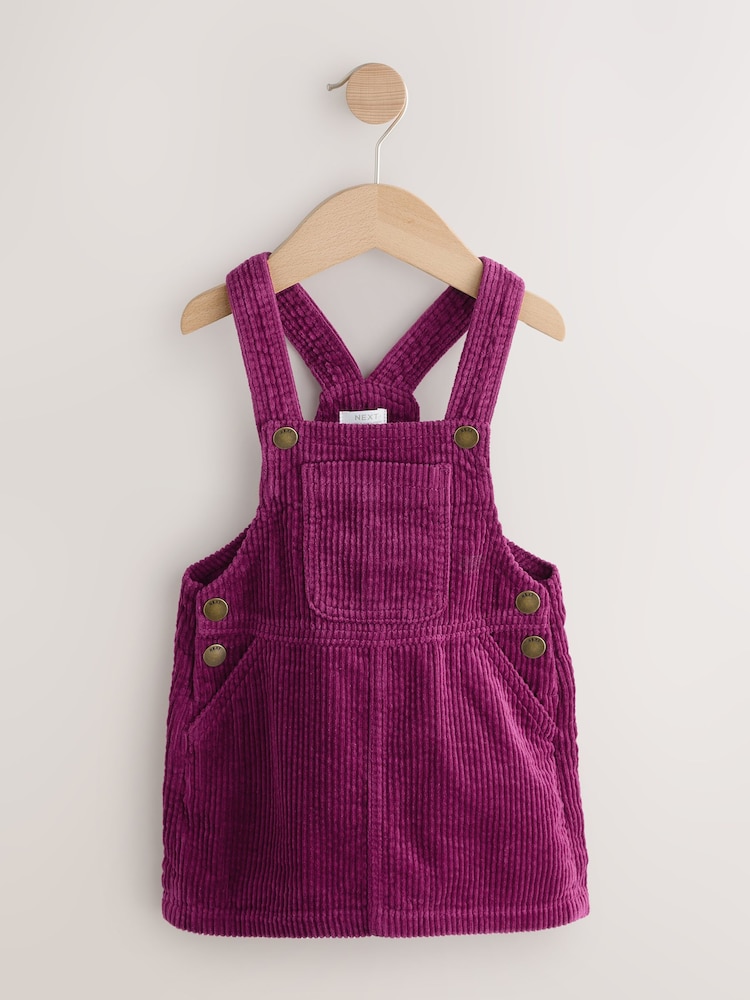 princess polly baby blue dress Our Double-breasted Slit Corduroy Pinafore Dress is such a vibe main image 1