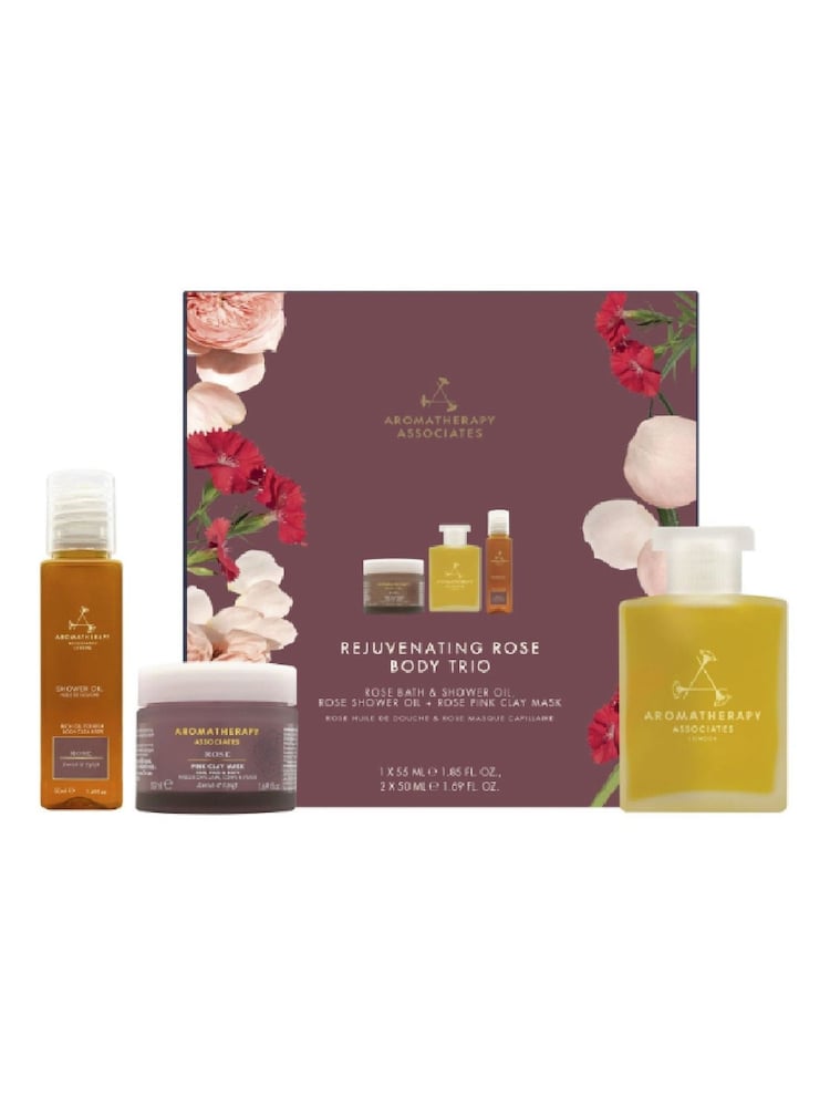 Aromatherapy Associates Rejuvenating Rose Body Trio Gift Set (Worth £87) - Image 1 of 1