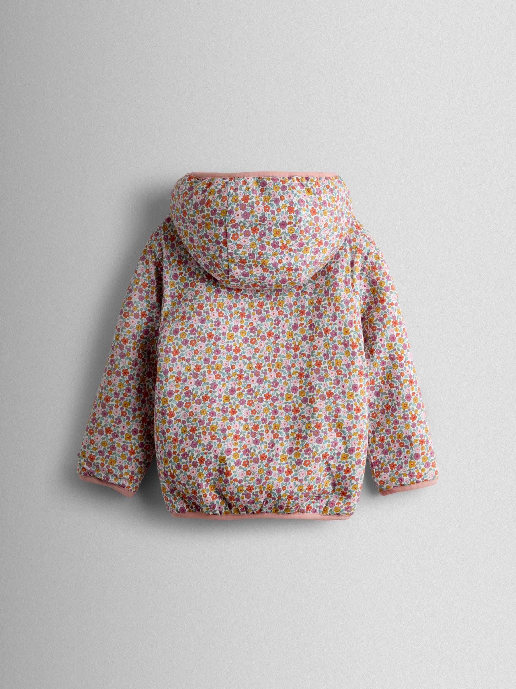 maa❗️ Cumpără Fleece reversibil cu broderie florală JoJo Maman Bébé from