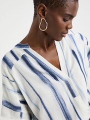 JD Williams Linen Popover Top - Imagen 3 de 4